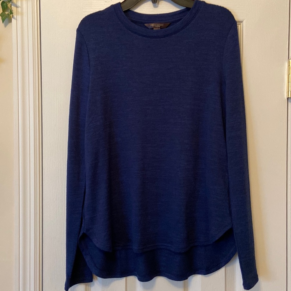 Banana Republic Dark Blue Tee Shirt Top